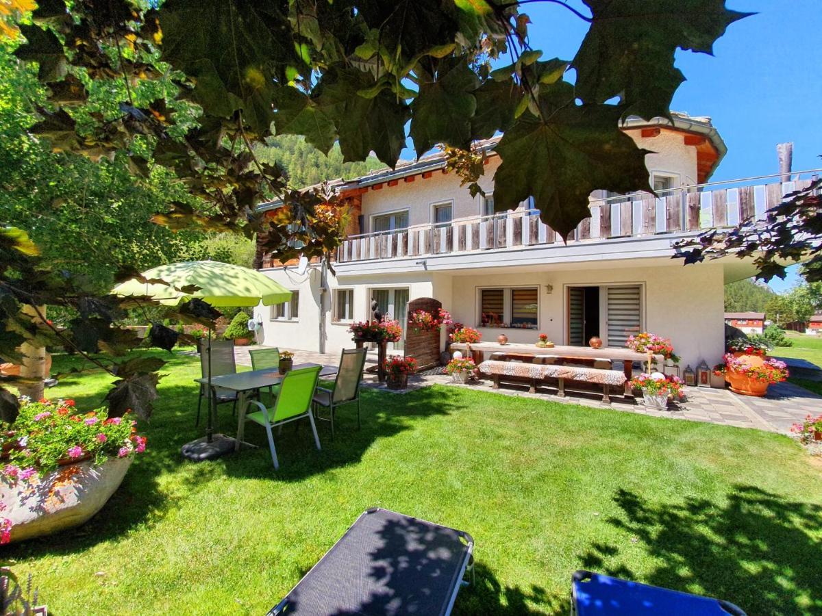 Aquarell Apartments Saas-Grund Dış mekan fotoğraf