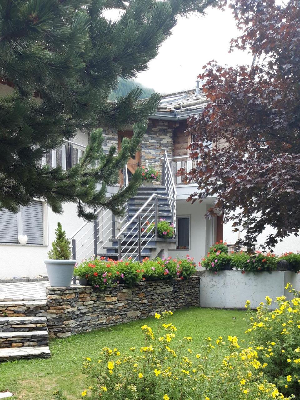 Aquarell Apartments Saas-Grund Dış mekan fotoğraf